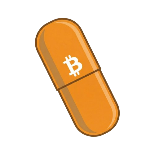 Orange Pill Logo